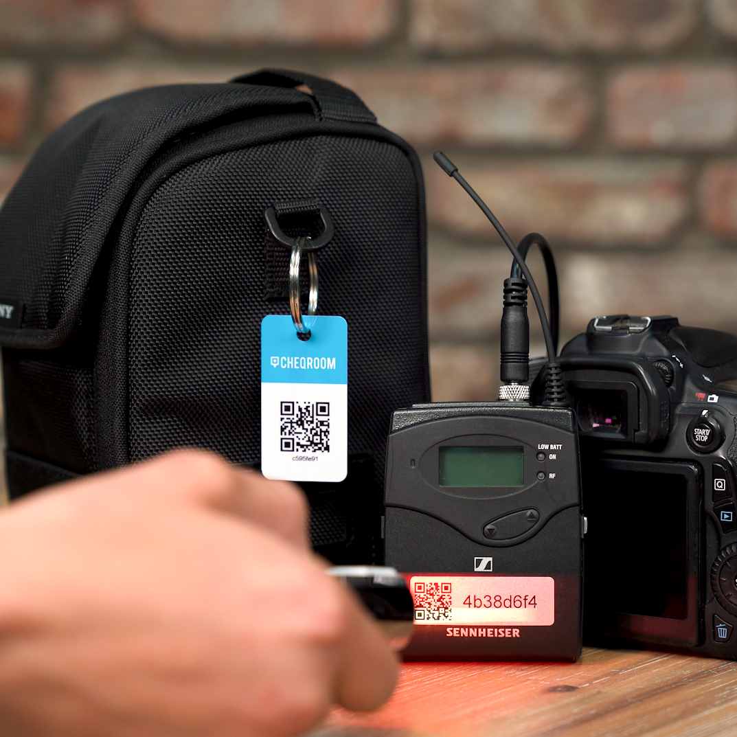 Asset Tags for Equipment Management CHEQROOM